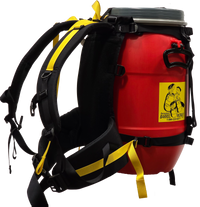 Recreational Barrel Works 30L Red Barrel and Expedition Harness Package
